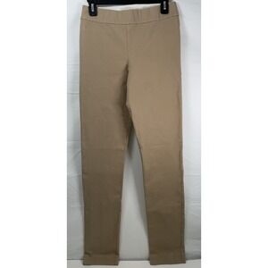 Lilly Pulitzer Merrin Bi-Stretch Elastic Waist Jeggings‎ Pants Tan 4 (26" X 32")
